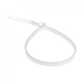 Хомут 100 мм х 2.5 мм, 100 шт, нейлон, многоразовый, Rexant, белый, 07-0109
