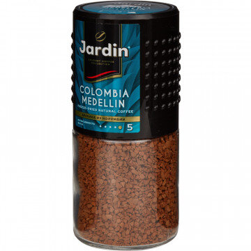 Кофе Jardin Colombia Medelin сублимированный ,95г стек.бан.
