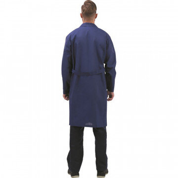 Халат Рабочий мужской/у02-ХЛ синий (р.48-50) 170-176