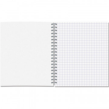 Тетрадь общая А5,60л,кл,греб,мелов.картон+выбор.УФлак Лисоньки,4диз 2801-60