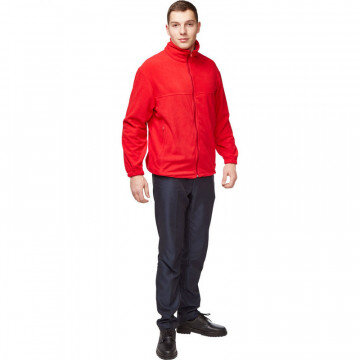 Спец.одежда летняя Толстовка флис (190 гр.) красн.(XXXL)