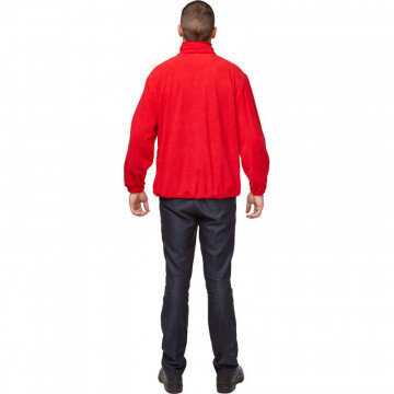 Спец.одежда летняя Толстовка флис (190 гр.) красн.(XXXL)