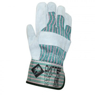 Перчатки защитные ДИГГЕР спилковые комбинированные (Размер 10,5) Перчатки защитные ДИГГЕР спилковые комбинированные (Размер 10,5)