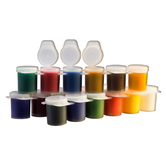 Гуашь  Луч ZOO 18 цветов (15 мл) блок-тара,  29С 1708-08