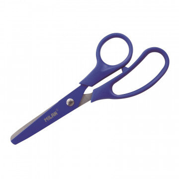 Ножницы детские Milan Basic Colours, 13,3 см, цвет синий 1412081051 Ножницы детские Milan Basic Colours, 13,3 см, цвет синий 1412081051