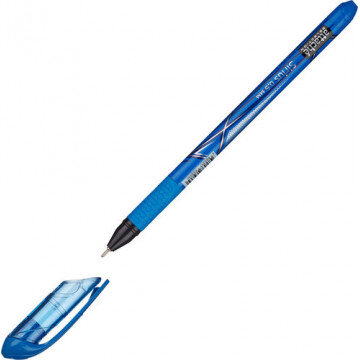 Ручка шариковая Attache Selection Sirius c манжеткой, син. стерж Ручка шариковая Attache Selection Sirius c манжеткой, син. стерж