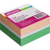 Блок-кубик ATTACHE запасной 9х9х5 цветной блок 80 г Блок-кубик ATTACHE запасной 9х9х5 цветной блок 80 г