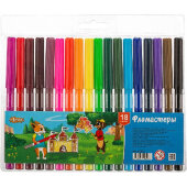 Фломастеры №1 School Шустрики 18 цв