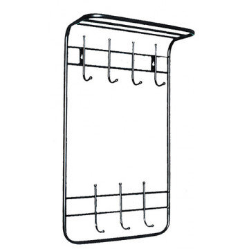 Вешалка TI_настенная ТСП N26 черная