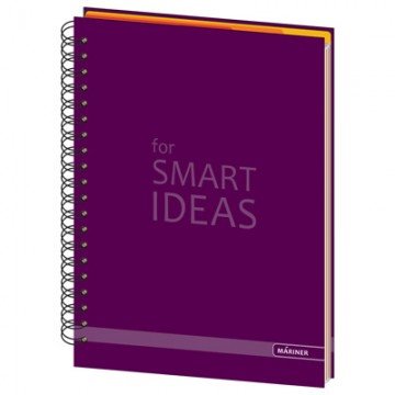 Бизнес-тетрадь Constant,А4,150л. на спир. 5 гор.раздел., кл+лин.фиол,0004 Бизнес-тетрадь Constant,А4,150л. на спир. 5 гор.раздел., кл+лин.фиол,0004