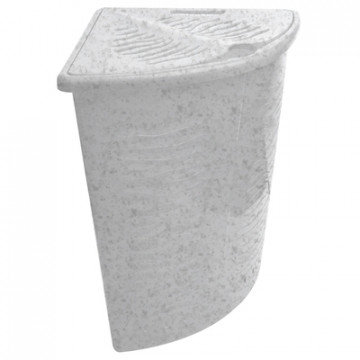 Корзина для белья Aqua 40 л угловая BQ1700 пастельные тона в ассортименте