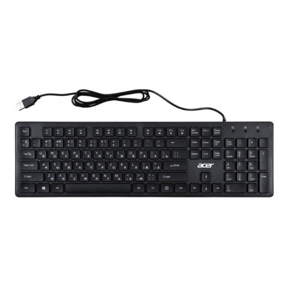 Клавиатура Acer OKW020, черный Клавиатура Acer OKW020, черный