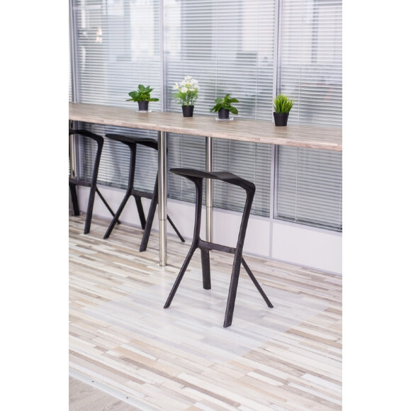 Коврик напольный BSL_полипропилен матовый 900х900х1,2 мм паркет/ламинат