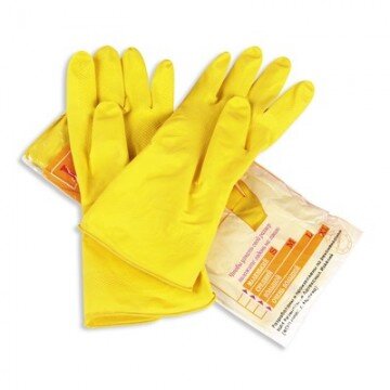 Перчатки хозяйственные PACLAN латекс р-р S