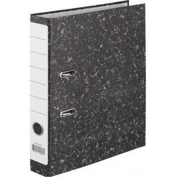 Папка-регистратор Attache Economy без мет.уголка_бюджет 50мм ч/б Россия