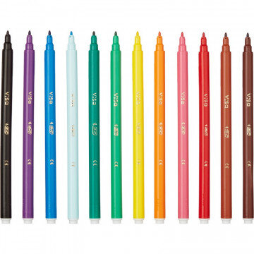 Фломастеры 12цв., Bic, 888695
