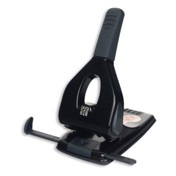 Дырокол SAX 618 до 65л., металл, с лин., черный, Австрия-Венгрия