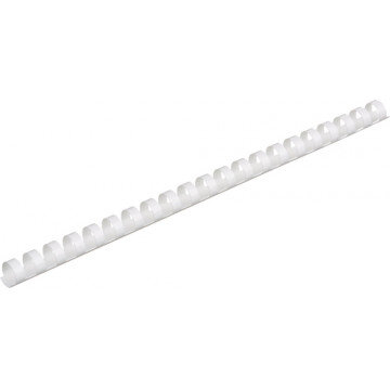 Пружины для переплета пластиковые ProfiOffice 16мм, белые 100шт/уп.