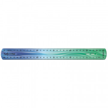 Линейка 30см Maped TWIST?N FLEX PATTERNS, гибкая, радужная расцветка