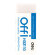 Ластик Deli Offi 60x24x12мм ПВХ белый индивид картонная упаковка EH03110