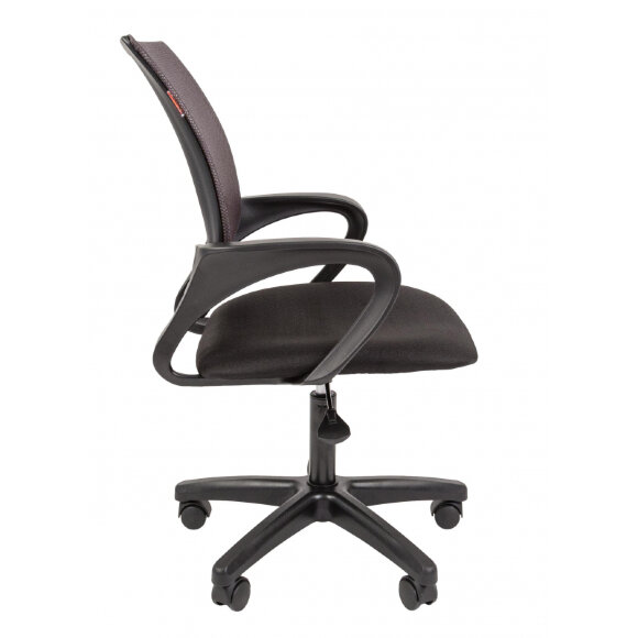 Кресло VT_EChair-304 (LT) TC Net ткань черн/сетка серый, пластик