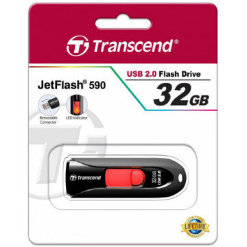 Флеш-память Transcend JetFlash 590 32GB(TS32GJF590K)