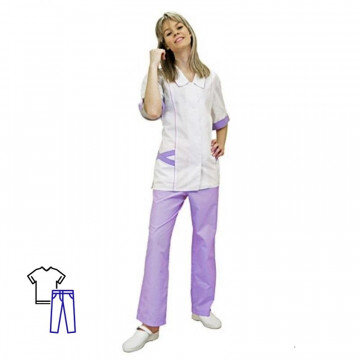 Костюм медицинский жен. м03-КБР (р60-62)158-164