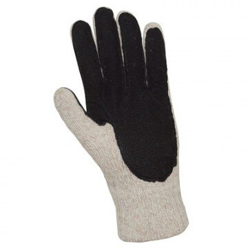 Перчатки защитные АЙСЕР шерстяные спилковая накладка утеп Тинсулейт р 10-11