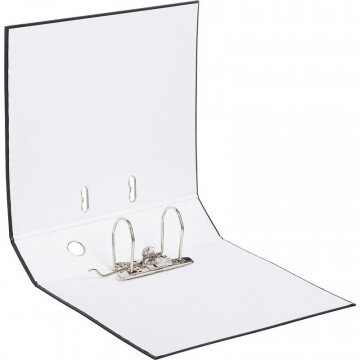 Папка-регистратор ,80 мм Элементари , черны Экономи,б/мет уголков