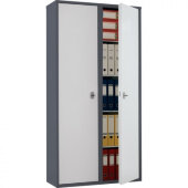 Метал.Мебель AIKO SL-185/2 шкаф д/бумаг 2 отд., 920х340х1800