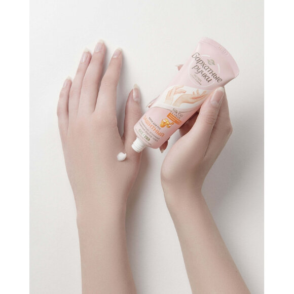 Крем БАРХАТНЫЕ РУЧКИ защитный д/рук 80мл
