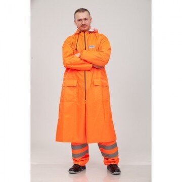 Спец.костюм Плащ ПВХ Poseidon орж.лю 56-58/170-176 Спец.костюм Плащ ПВХ Poseidon орж.лю 56-58/170-176