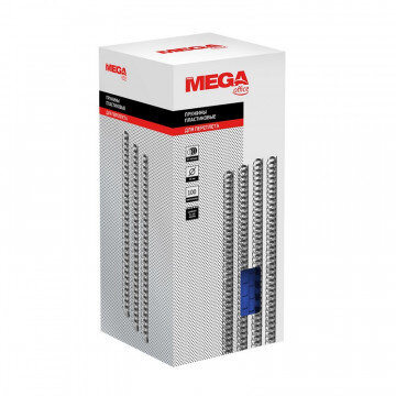 Пружины для переплета пластиковые Promega office 14мм синие 100шт/уп.