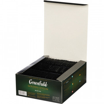 Чай Greenfield Golden Ceylon черный фольгир.100пак/уп 0581-09 Чай Greenfield Golden Ceylon черный фольгир.100пак/уп 0581-09