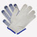 Перчатки защитные трикотажные ПВХ Точка 6 нитей 62г 10 кл руч овер 10пар/уп