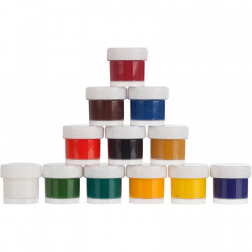 Гуашь 12цв.,Луч Zoo,банка 15 мл