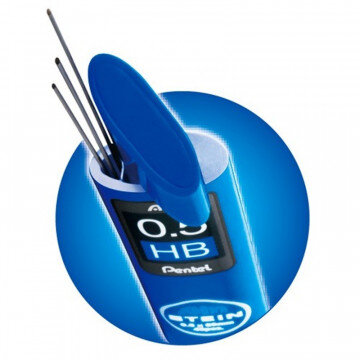 Стержень микрографический 0,5 PENTEL HB C255/С275 40 грифелей -eco Япония Стержень микрографический 0,5 PENTEL HB C255/С275 40 грифелей -eco Япония