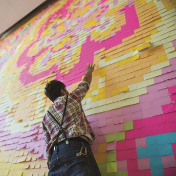 Блок-кубик Post-it  миникуб 2051-ONV 51х51 зима 400 л.