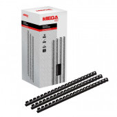 Пружины для переплета пластиковые Promega office 14мм черные 100шт/уп. Пружины для переплета пластиковые Promega office 14мм черные 100шт/уп.