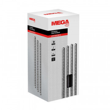 Пружины для переплета пластиковые Promega office 14мм черные 100шт/уп.