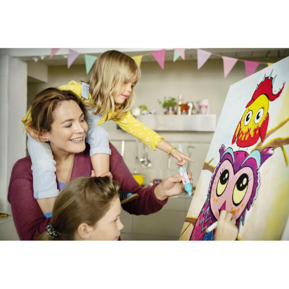 Маркер акриловый Edding 5000/924.скош.нак. 5-10 мм. Цвет Золотой