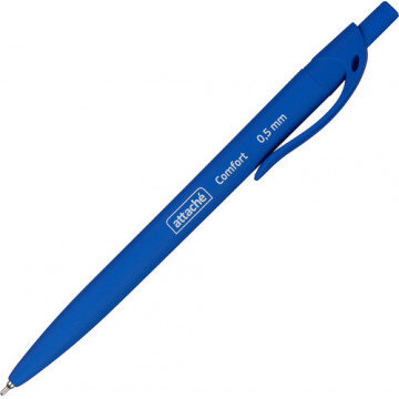 Ручка шариковая Attache Comfort маслян, покрытие Soft touch, син. стерж Ручка шариковая Attache Comfort маслян, покрытие Soft touch, син. стерж