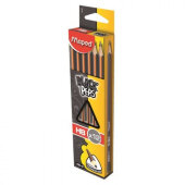 Карандаш чернографитный MAPED 850021 трехгранный HB, б/ласт.