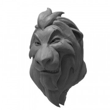 Пластилин скульптурный серый Луч, 300 гр., 23С 1483-08