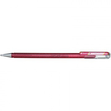 Ручка гелевая Pentel Hibrid Dual Metallic 0,55мм хамелеонрозовый+розовый