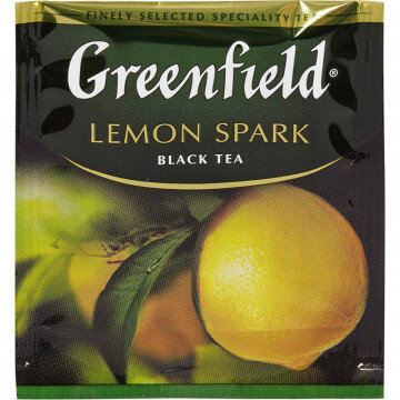 Чай Greenfield Lemon Spark черный фольгир.25пак/уп 0711-10