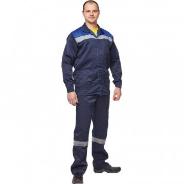 Спец.одежда летняя Куртка муж. л03-КУ синий. (р.64-66) 170-176 Спец.одежда летняя Куртка муж. л03-КУ синий. (р.64-66) 170-176