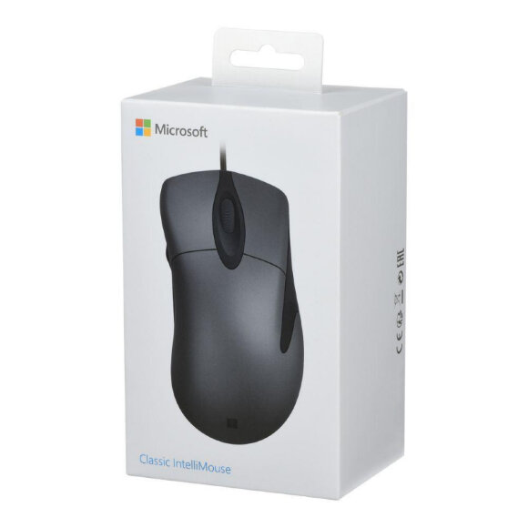 Мышь компьютерная Microsoft Classic IntelliMouse, серый/черный, USB Мышь компьютерная Microsoft Classic IntelliMouse, серый/черный, USB