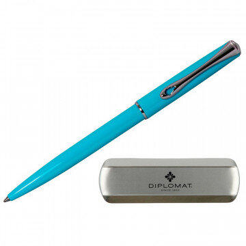 Ручка шариковая DIPLOMAT Traveller Lumi blue синий D20001071 Ручка шариковая DIPLOMAT Traveller Lumi blue синий D20001071