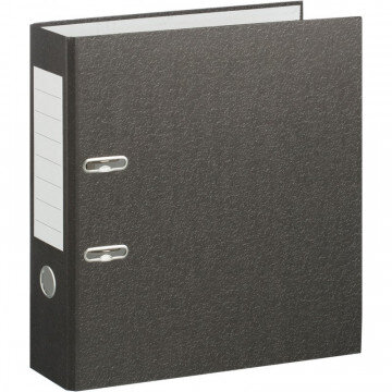 Папка-регистратор мрамор ,80 мм Элементари, б/мет уголков